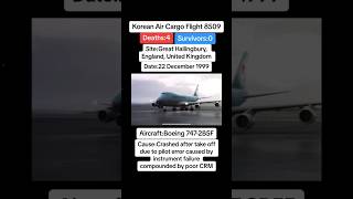 Korean Air Cargo Flight 8509 crash on 22nd December 1999 koreanair planecrash airdisaster korean [upl. by Stein]