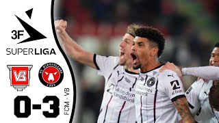 Vejle  FCM 03 3F Superliga Highlights  Vejle vs FC Midtjylland [upl. by Annawot213]