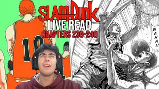 CRUSHED 😢  SLAM DUNK Live Read  Chapters 236240 [upl. by Teodoro]