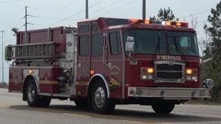 DIberville Fire Dept Engine 1 amp Captain Responding [upl. by Hilleary]