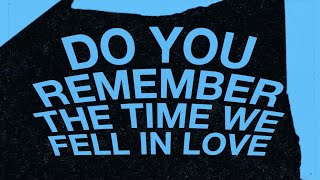 blink182  FELL IN LOVE Official Lyric Video [upl. by Saloma283]