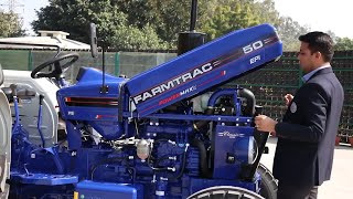 New Farmtrac 50 PowerMaxx Tractor Features Specification Warranty Review  Hindi  50 HP [upl. by Madda524]