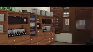 Davis Sheriffs Station MLO Gta 5 Interior  LSPD Theme [upl. by Einimod]