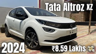 Altroz Second Top Varient ₹859 Lakhs 💸  Tata Altroz Xz petrol 2024  Hariom Sharma [upl. by Cybil]