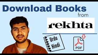 How to Download Books from REKHTA  Everi Thing [upl. by Stretch]