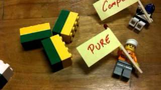 ElementCompoundPureMixture  W Lego [upl. by Ajiat204]