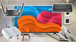 How to Connect A Smart TV to the Internet using WiFi Wired Ethernet Powerline and More [upl. by Avery813]