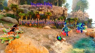 Ark Survival Ascended Insane Elders vs Primordial loot Bosses [upl. by Atena]