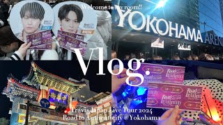 Vlog6 TravisJapan Live Road to Authenticity 横浜トラジャVlog  横浜中華街  横浜アリーナ [upl. by Prima]