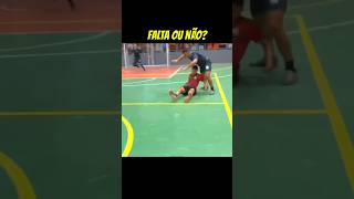 FALTAS DOIDAS ⚽️😱 futebol futsal [upl. by Nestor]