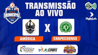 AMÉRICA VS CHAPECOENSE CAMPEONATO MUNICIPAL 2024 São Francisco de Assis do Piauí [upl. by Odraboel750]