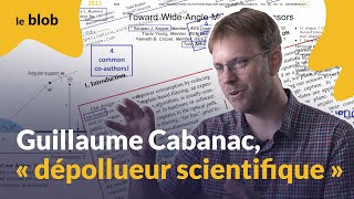 Guillaume Cabanac « dépollueur scientifique »  Interview [upl. by Esinnej824]