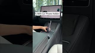 LISEN Car Dashboard Portable Phone Holder 360° Rotatable for iPhone Samsung GPS Devices [upl. by Terbecki]