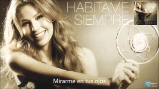 Thalia  Bésame Mucho LetrasLyrics [upl. by Gardas]