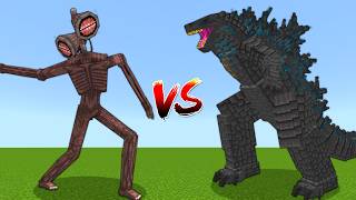 NEW Siren Head vs Titanus Godzilla Monsterverse Mod ADDON UPDATE in MINECRAFT PE [upl. by Winonah392]