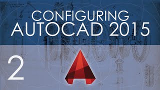 Configuring AutoCAD  02  Template Settings [upl. by Atterg]