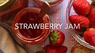 strawberry jam  homemade strawberry jam  strawberry jam recipe [upl. by Bollen611]