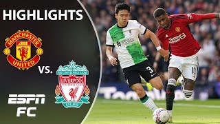 🚨 FAIRYTALE ENDING 🚨 Manchester United vs Liverpool  FA Cup Highlights  ESPN FC [upl. by Thebazile]