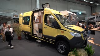 Wohnmobil 2022 in kompletter Handarbeit CS Reisemobile Independent Sprinter 4x4 Made in Germany [upl. by Manson]