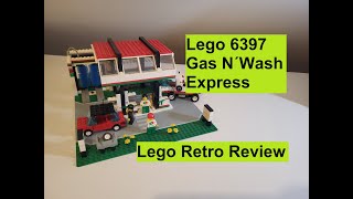 Lego 6397 Gas N Wash Express Review  altes Lego aus einem Konvolut [upl. by Stuart871]