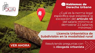 ¿Cuál es la norma legal que establece la excepción del art45 de 25 salarios mínimos UAF [upl. by Jasmine816]