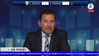 DIRETTA STADIO  BRESCIA VS COSENZA  FINALE RITORNO PLAYOUT bresciacalcio serieb [upl. by Yhtomot]