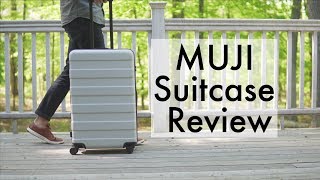 Away Luggage Killer Muji Suitcase Review [upl. by Meng]