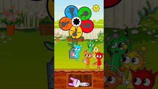 Tomb Flower puzzle rescue Pinki Spinning flower revives Pinki sprunki sprunkiincredibox shorts [upl. by Allisan]