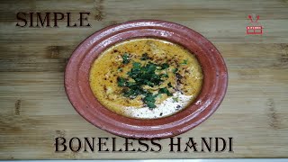 Boneless Chicken Handi  Unique Quick amp Easy Recipe  Nabeelas Kitchen [upl. by Stephana160]