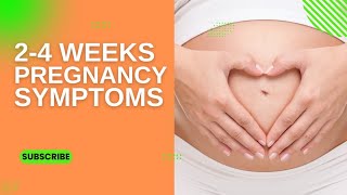 Pregnancy 2 to 4 Weeks  Baby Size and Baby Movement [upl. by Eigla458]