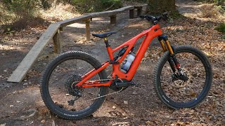 Riding the Specialized Levo Pro 2022 at Rogate Bike Park [upl. by Etram]