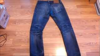 Unbranded Selvedge Raw Indigo Skinny Denim UB101 Review and Fit  22 months [upl. by Melvin]