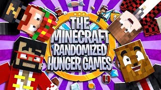 The Minecraft Randomized Hunger Games 5  2VS2 Minecraft Modded Minigames  JeromeASF [upl. by Cottle839]