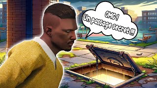 GTA V SCHOOL RP 6  je trouve un passage secret a lécole [upl. by Higinbotham175]