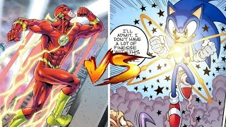 Archie Sonic vs Wally West Flash  Remastered [upl. by Shulamith]