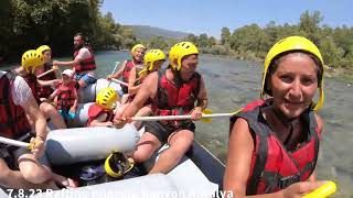 7823 Rafting Antalya Köprülü Ganyon [upl. by Ahsekal]