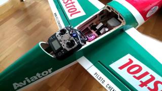 Heli3dmadrid  Hobby Eagle A3 Super II 6 Axis  Banggoodcom  Extra 300 SHP Castrol Graumper [upl. by Vinn790]