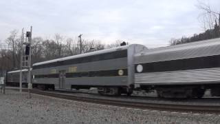 CSX X901 Safety Train With CSX 3099 Spirit Of West Springfield Leading At CP 80 Esopus NY [upl. by Nolie]