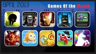 Top 10 iOS Games Of April 2013 [upl. by Asil86]