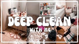 DEEP CLEAN MY DEPRESSION ROOM [upl. by Annatnom]