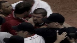 Alex Rodriguez Jason Varitek spark brawl at Fenway Park [upl. by Pollard]