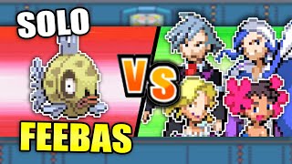 ¿Puedo Pasarme LA LIGA POKÉMON SOLO con FEEBAS [upl. by Akihsan]