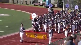 Virginia Military Institute VMI Band amp Pipe Band  2016 Pasadena Bandfest [upl. by Petigny86]