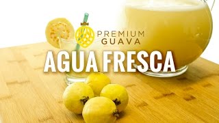 Guava Recipes How to make Guava Juice Agua Fresca [upl. by Lerad]