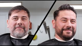 CÓMO CUBRIR LAS CANAS EN 5 MINUTOS  DON EDGAR BARBERÍA [upl. by Maridel]