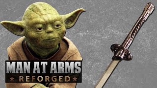 Star Wars Lightsaber Katana  MAN AT ARMS REFORGED [upl. by Enirahtak]