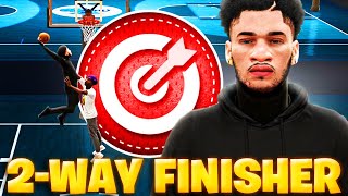 My CATFISH 2WAY FINISHER with a 80 3PT is the BEST ALL AROUND BUILD on NBA 2K22 [upl. by Laehcim866]