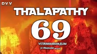 🔥OMG Thalapathy vijay 69 movie director mass update confirm vijay updates🔥 [upl. by Pennebaker]