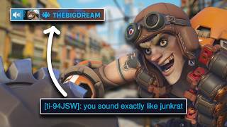 i played with the REAL junkrat in overwatch [upl. by Ellary859]