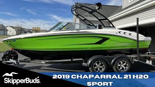 2019 Chaparral 21 H2O Sport Boat Tour SkipperBuds [upl. by Selby]